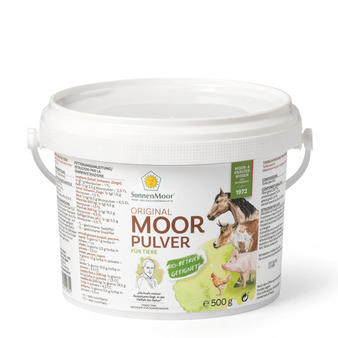 MoorPulver für Tiere 500 g